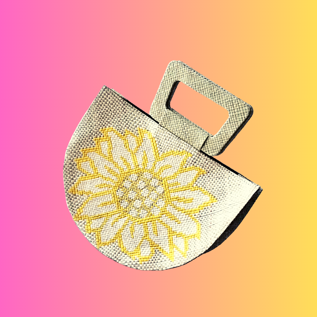 PREORDER "Mirasol" Half Moon Bag