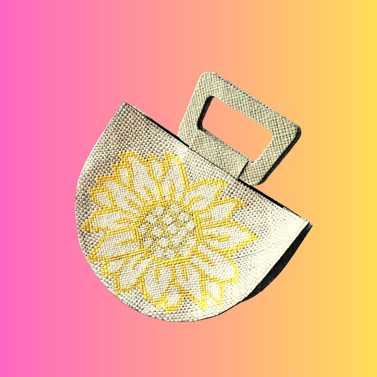 PREORDER "Mirasol" Half Moon Bag