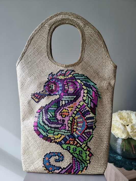 PRE-ORDER FAB-RIKA Woven Beach Bag | Isla