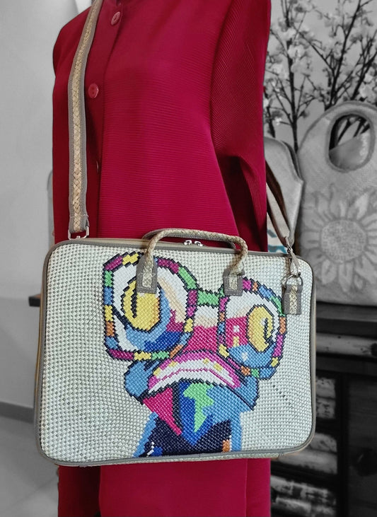 Tomas Handwoven Laptop Bag