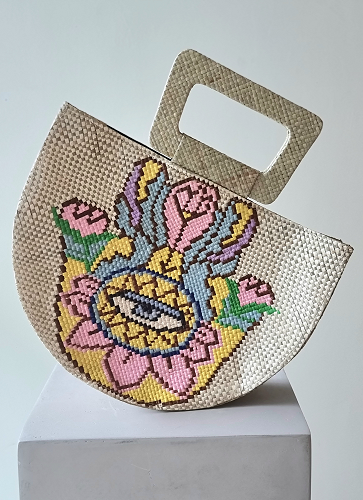 PREORDER "Hamza" Half Moon Handwoven Bag