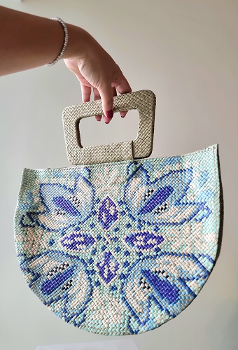 FAB-RIKA Woven Handbag | Maya
