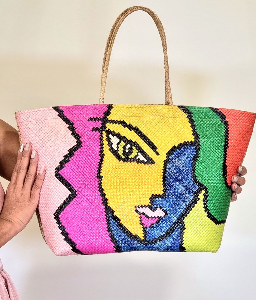 PREORDER Handwoven Shoulder Tote Bag |Hola Mamita Jingle