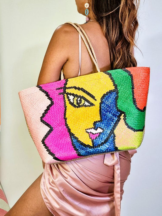 PREORDER Handwoven Shoulder Tote Bag |Hola Mamita Jingle