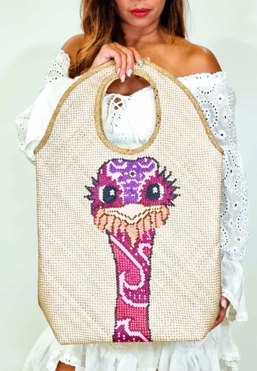 FAB-RIKA Sustainable Handwoven Bag | Blanca