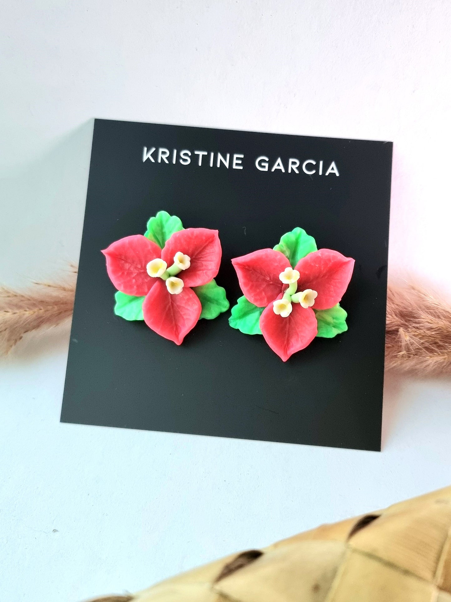 Handmade Clay Earrings | Bogambilya