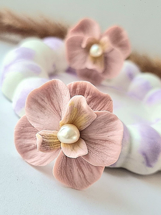 PREORDER | Handmade Clay Earrings | Vanda