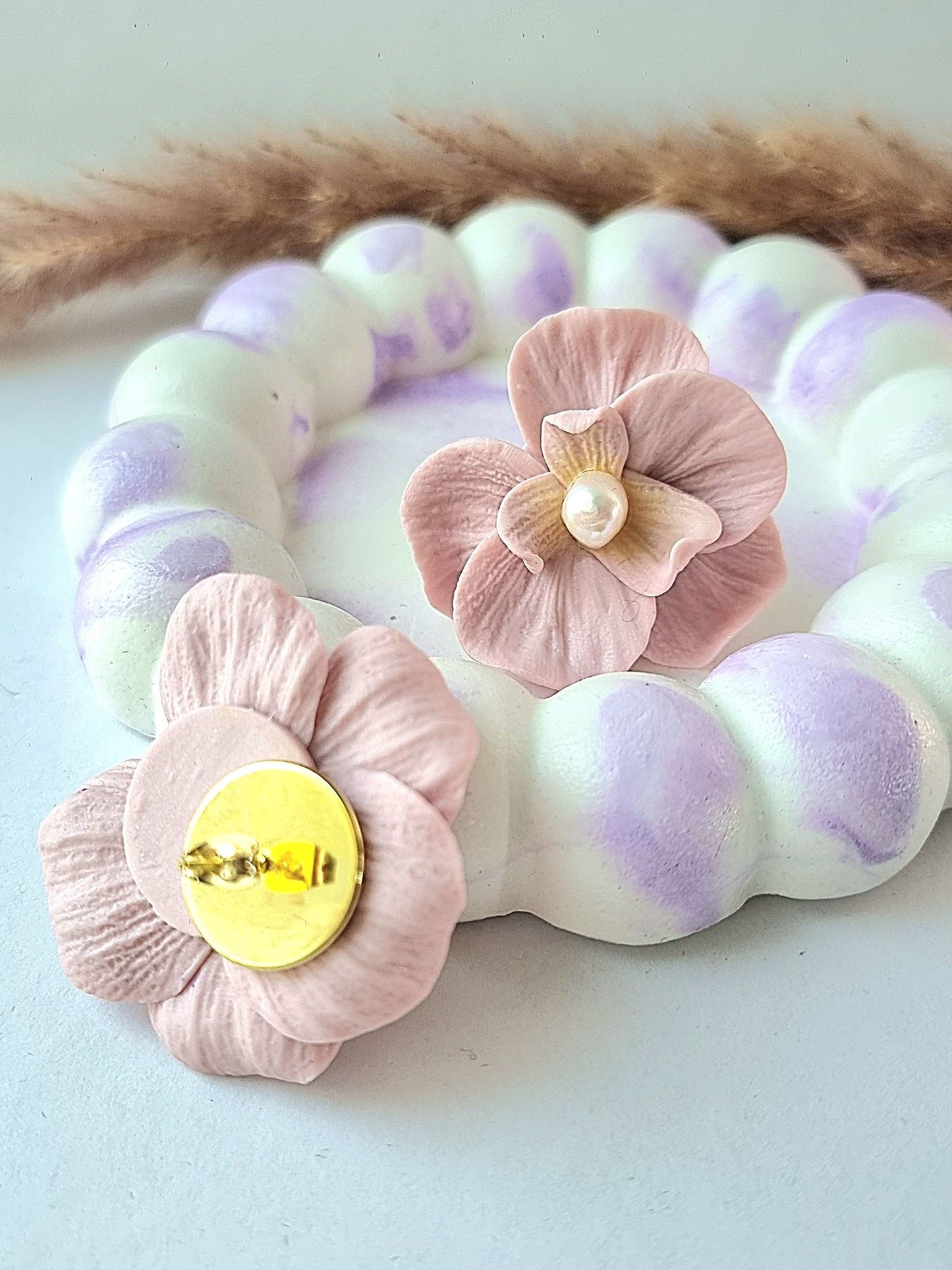 PREORDER | Handmade Clay Earrings | Vanda