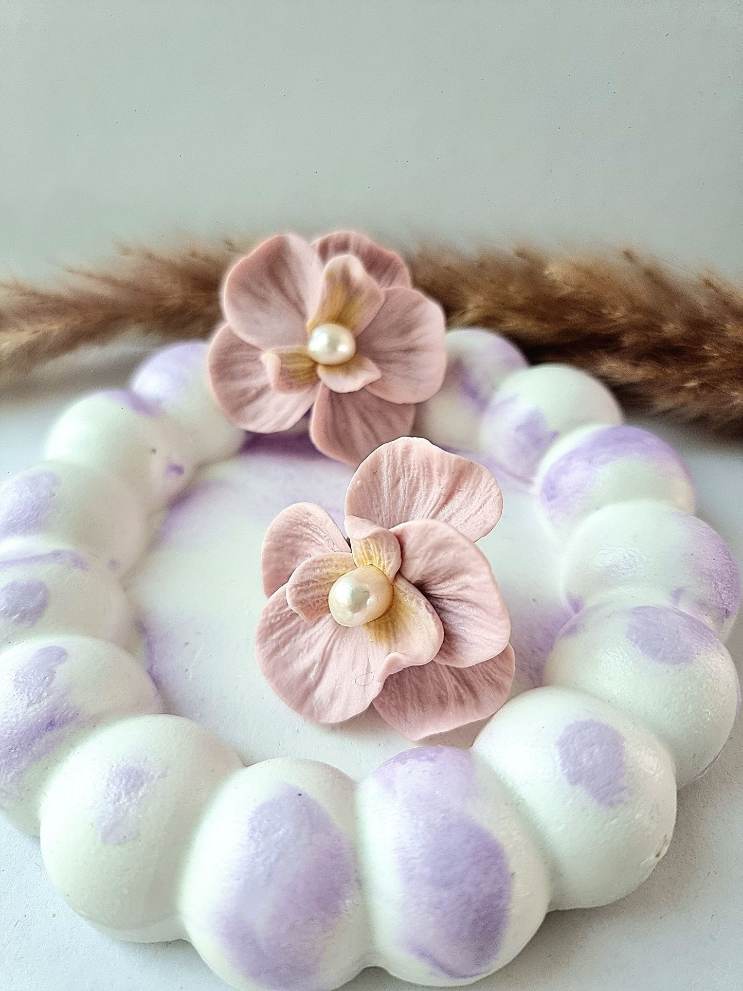 PREORDER | Handmade Clay Earrings | Vanda
