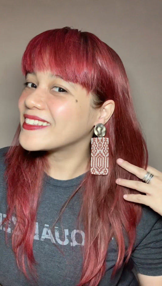 PREORDER Handmade Beaded  Earrings | Lemlunay