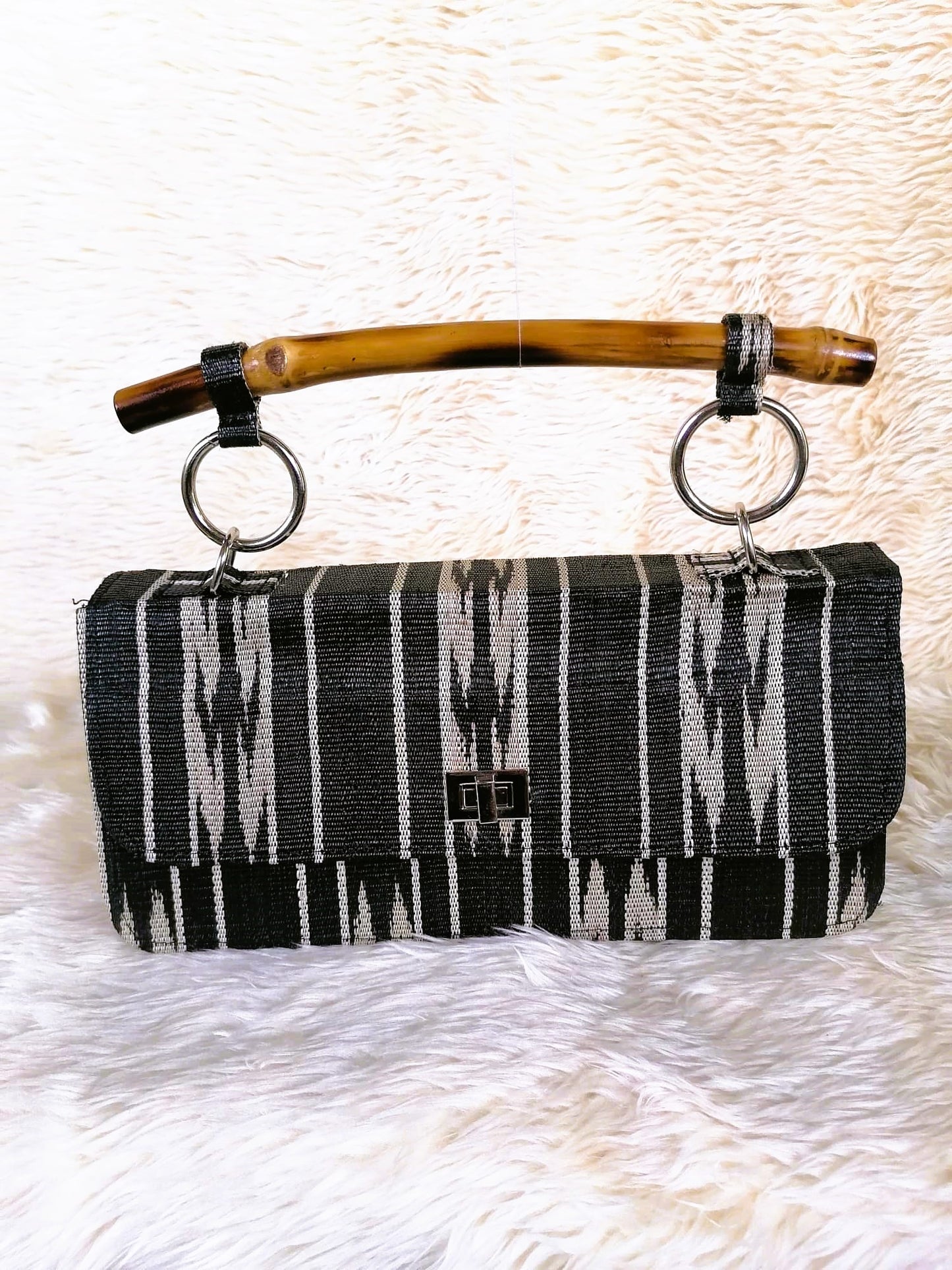 Tinalak Jamila Handwoven Flap Bag
