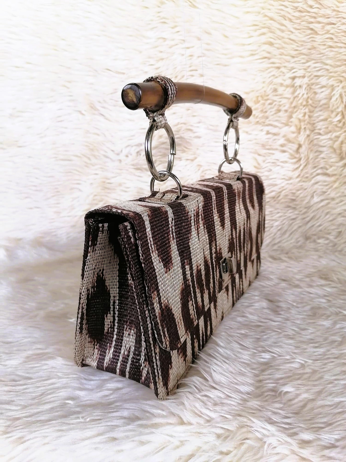 Tinalak Amina Handwoven Flap Bag