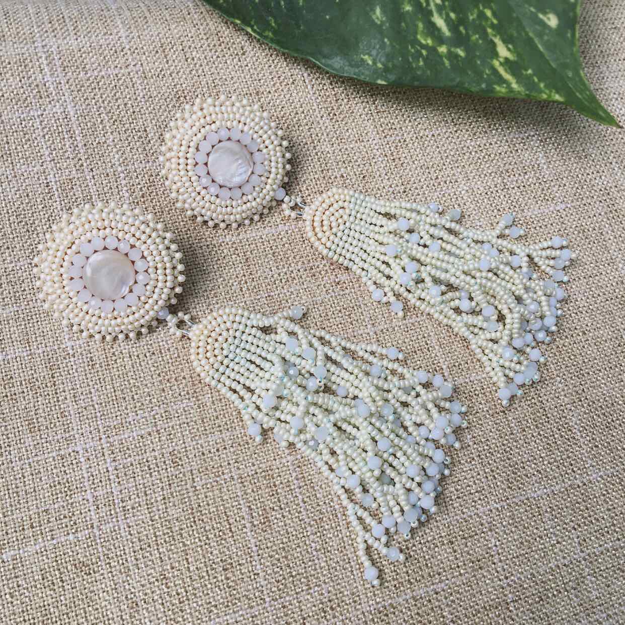 FAB-RIKA Handmade Beaded  Earrings | BABAYLAN