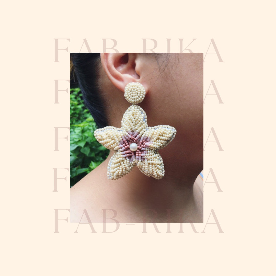 PRE-ORDER CALACHUCHI Handmade Beaded  Earrings