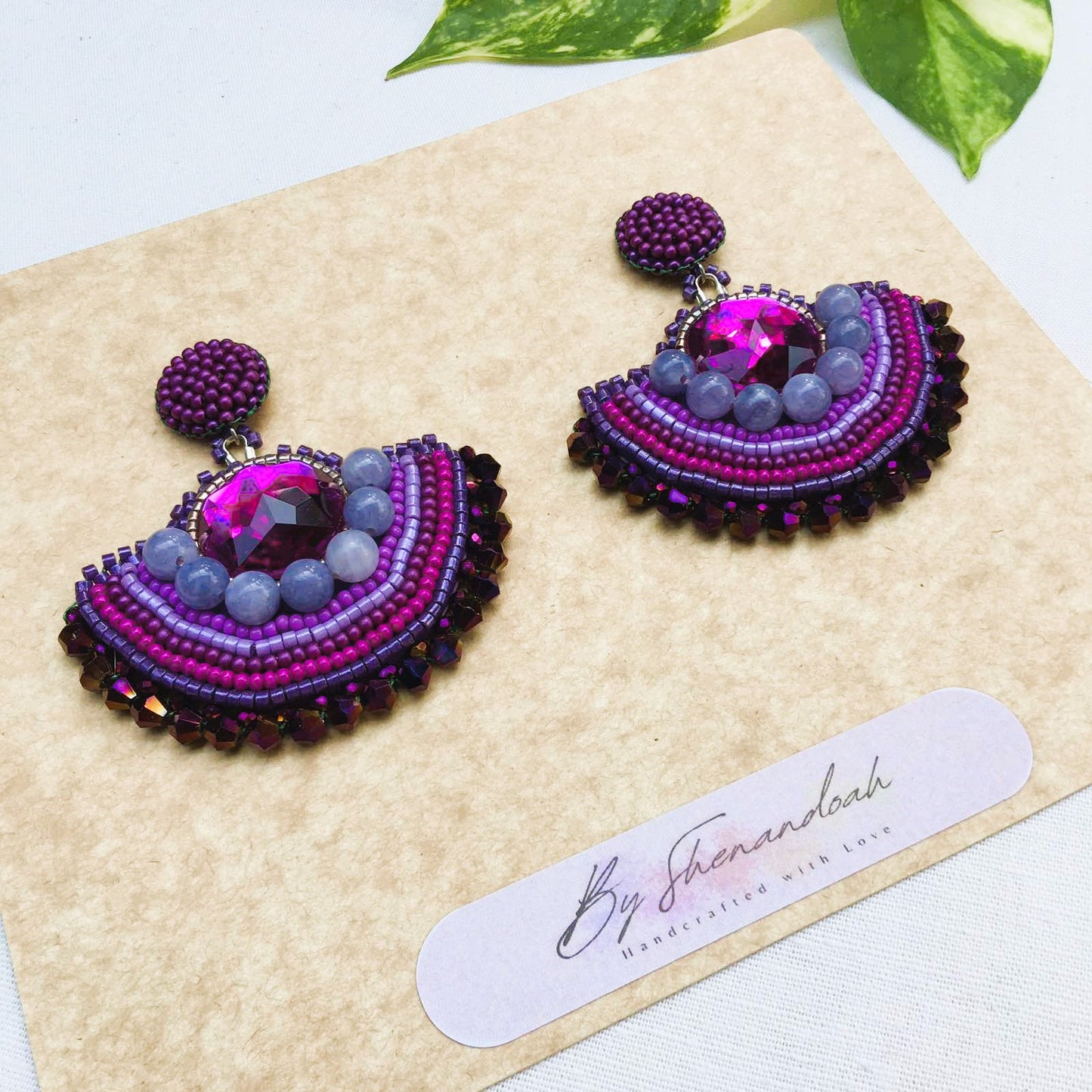FAB-RIKA Handmade Beaded Earrings | UBI UBI