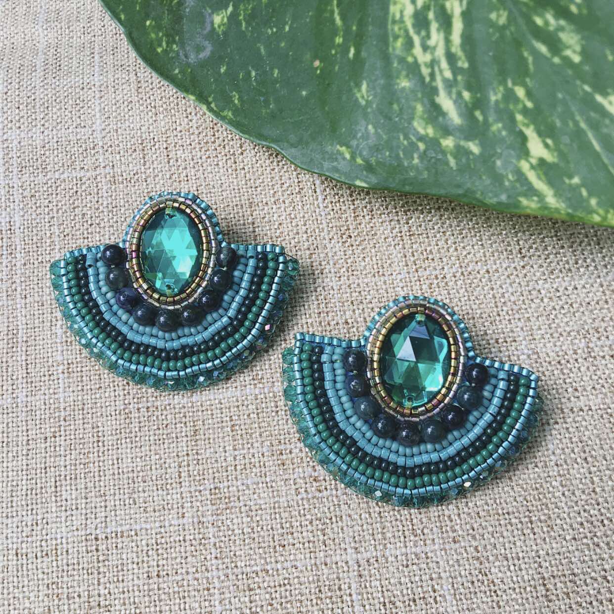 PINTADOS Handmade Beaded  Earrings