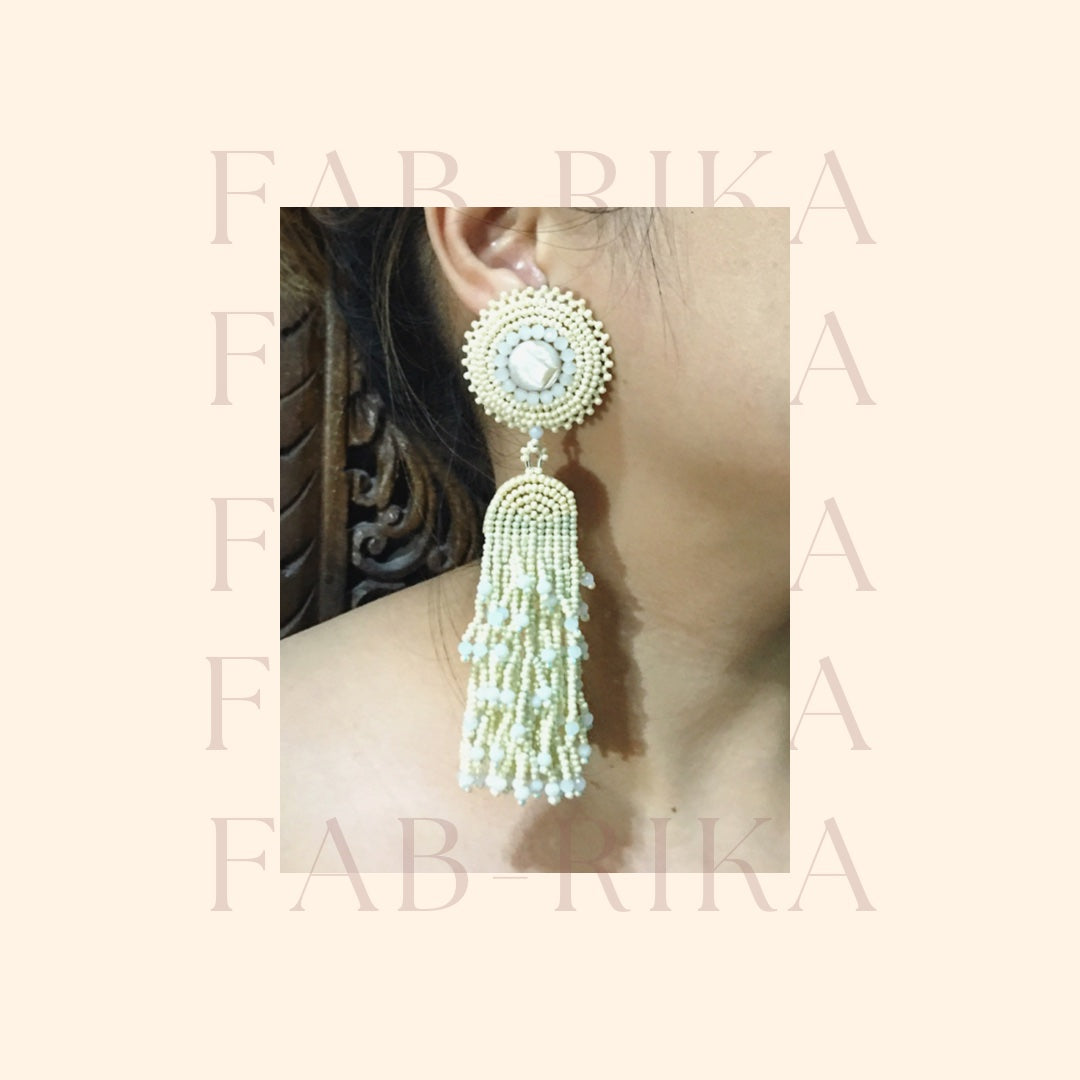 FAB-RIKA Handmade Beaded  Earrings | BABAYLAN