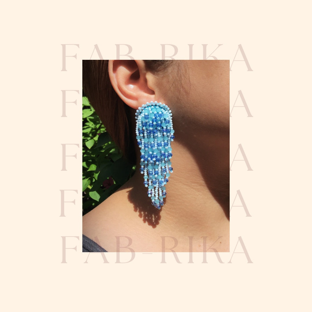 PREORDER HIGANTES Handmade Beaded Earrings