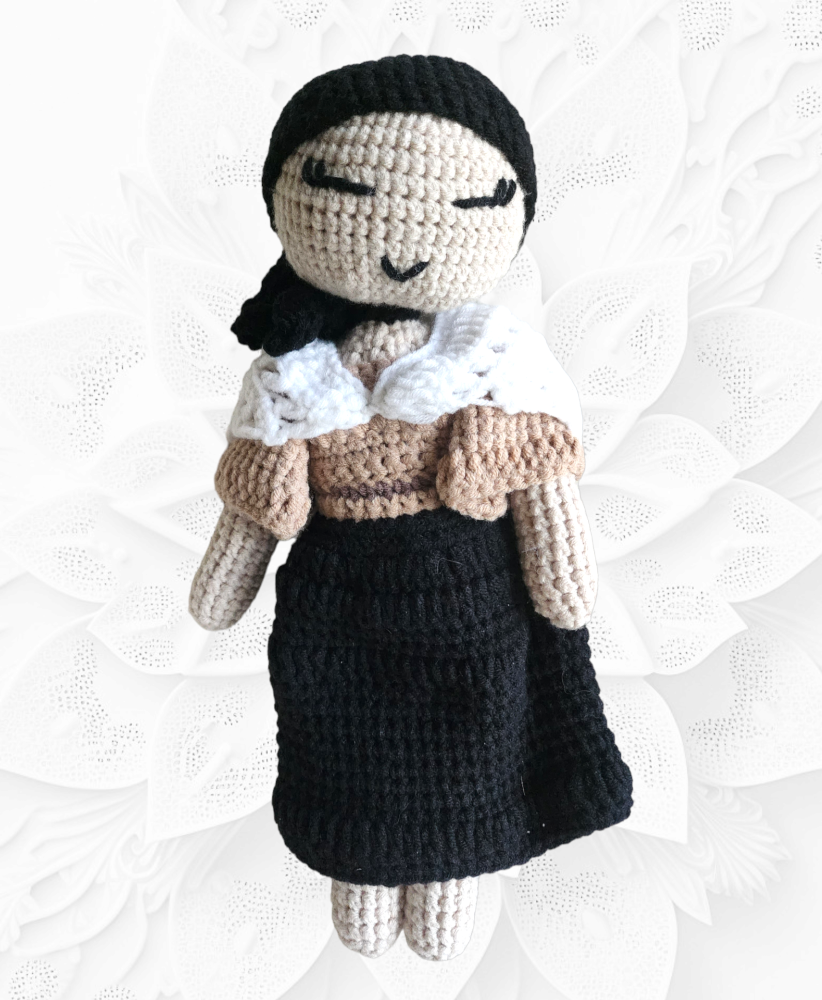 PRE-ORDER Diego and Catalina Crocheted Stuffed Dolls