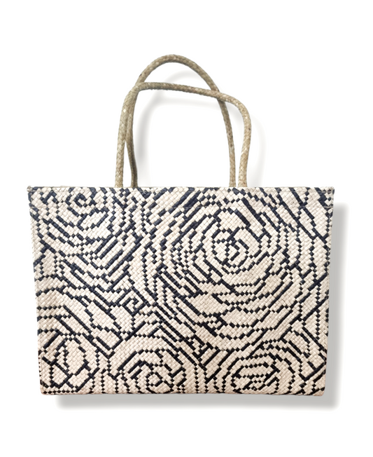 Eco Friendly Camelia Maxi Woven Bag | FAB-RIKA